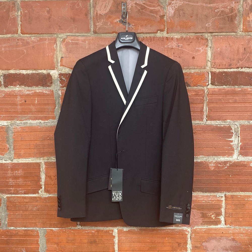River Island Skinny Fit Suit Jacket